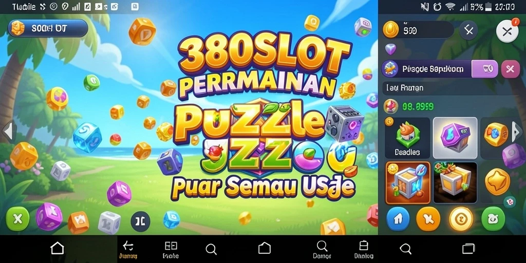 Tangkapan layar gameplay 380SLOT yang menampilkan tantangan Puzzle seru.