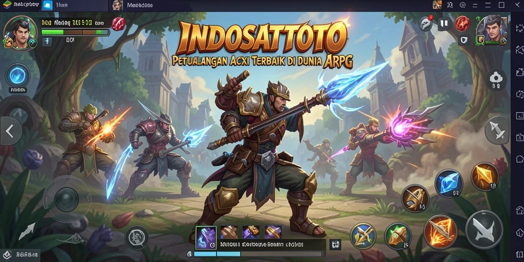 Tampilan menakjubkan dari gameplay <strong>INDOSATTOTO</strong> yang menampilkan pertempuran seru.
