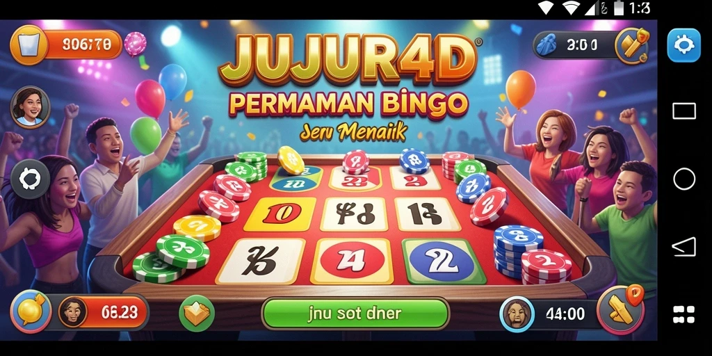Tampilan gameplay JUJUR4D yang menarik dan penuh warna.