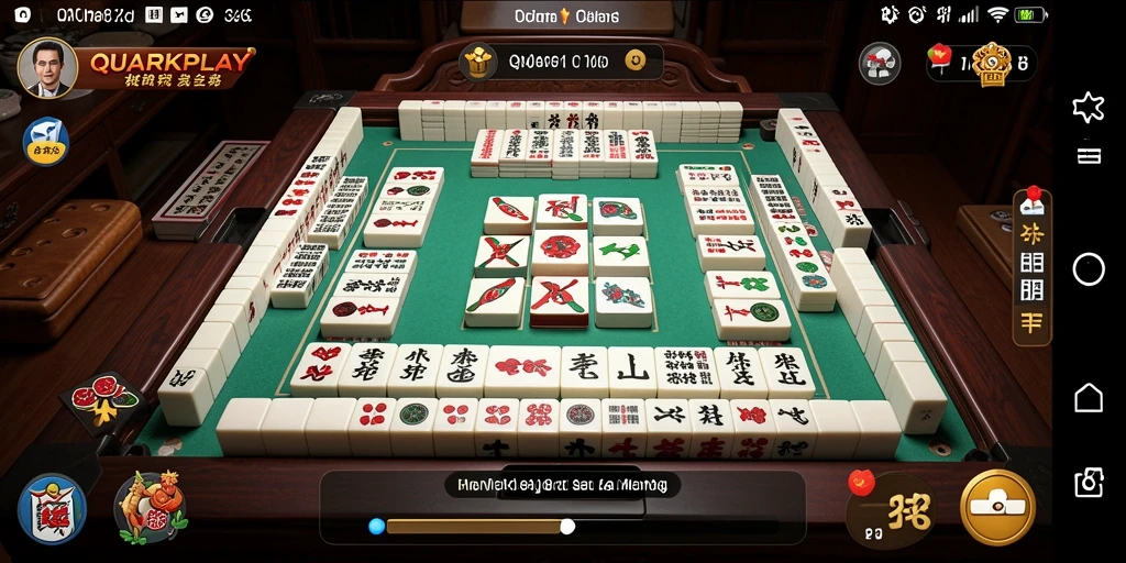 Tampilan menarik dari gameplay Mahjong yang menantang.